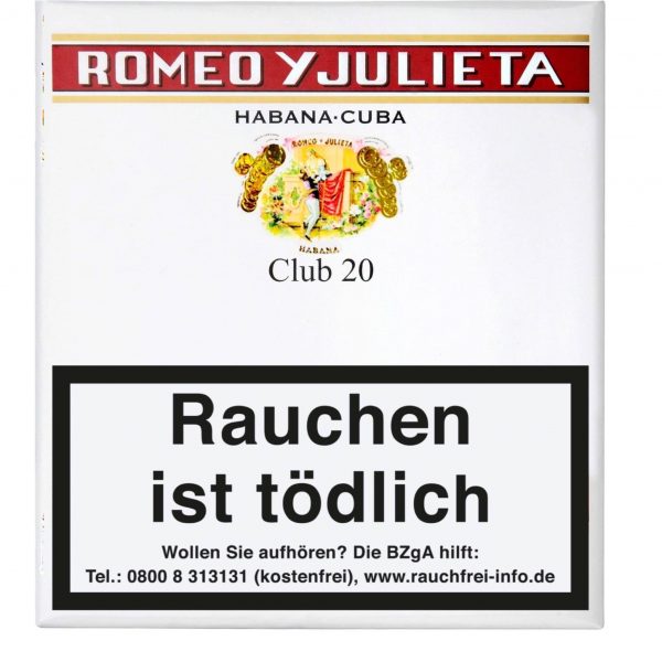 Romeo Y Julieta Club 20er Packung