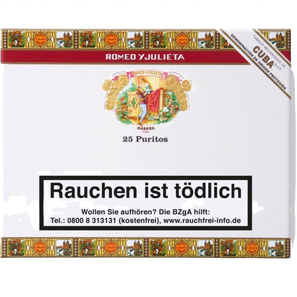 Romeo Y Julieta Puritos 25er Packung