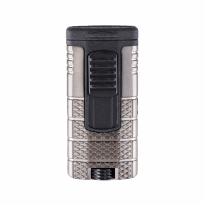 Xikar Feuerzeug XI-553GMBK Tactical Triple Gunmetal Schwarz