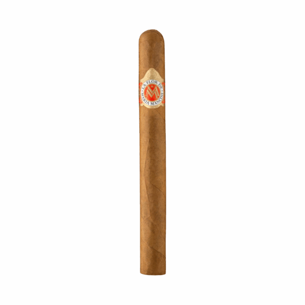 Einzelne Zigarre Maria Mancini Classic Churchill mit hellem Naturdeckblatt und Zigarrenring