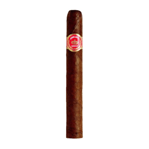 Juan Lopez Seleccion No. 1 Zigarre mit dunklem Deckblatt und roter Banderole, klassische kubanische Premiumzigarre aus der Seleccion-Serie