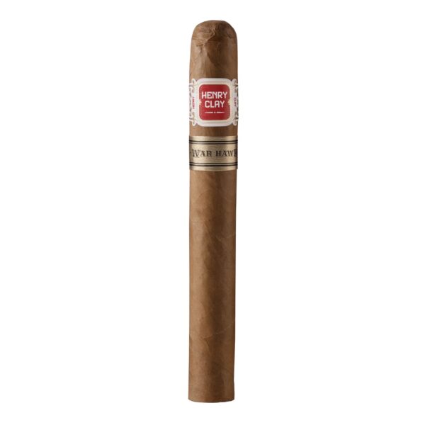 Henry Clay War Hawk Toro Zigarre mit hellem Deckblatt und zweifarbiger Banderole, handgerollte Premiumzigarre aus der War Hawk Serie